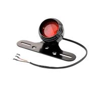 UDHKRF Fanale Posteriore Moto Fanale Posteriore per Moto, Luce Freno con Supporto Targa, Luce di Marcia Integrata, Fanale Posteriore A LED Universale con Supporto