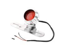 UDHKRF Fanale Posteriore Moto Fanale Posteriore per Moto, Luce Freno con Supporto Targa, Luce di Marcia Integrata, Fanale Posteriore A LED Universale con Supporto