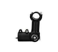 UDHSNJZG Attacco Manubrio MTB Attacco Manubrio Bici in Alluminio Regolabile 90-180 Riser 25,4/31,8 mm Manubrio 90 110 MTB Strada Città Bici Parte Bicicletta Rise Lungo(25.4x80mm)