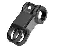UDHSNJZG Attacco Manubrio MTB Attacco Manubrio for Bicicletta Corto for Cavo for Fuoristrada Resistente all'Usura ad Angolo Negativo for la Maggior Parte(B)