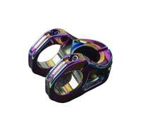 UDHSNJZG Attacco Manubrio MTB Attacco Manubrio for Bicicletta da Montagna 28.6 * 31.8MM Manubrio for Bici Strada Tavolo Regolabile Riser Fuoristrada Rubinetto for Discesa MTB Ciclismo(Rainbow)