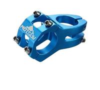 UDHSNJZG Attacco Manubrio MTB Ponte for Bici da Montagna Leggero for Strada Asta Corta 45 mm Manubrio Tavolo Riser Regolabile 31,8 Ciclismo(Blue)