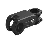 UDHSNJZG Attacco Manubrio MTB Stelo di Sospensione Ammortizzatore da 20 Gradi 31,8/80 mm Attacco Manubrio for Bicicletta for Bici Strada Gravel MTB Ammortizzante(Noir)