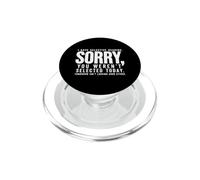 Udito selettivo Mi dispiace non selezionato oggi PopSockets PopGrip per MagSafe