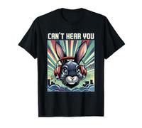 Udito selettivo, Non ti sento,Vintage Bunny Comic Beats Maglietta