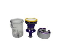 UDKZSQCB Ricambi for Contenitore della Polvere con Filtro Ciclonico E MIF, Compatibile con Jimmy JV35, Accessori for Aspirapolvere.(Dust Cup)