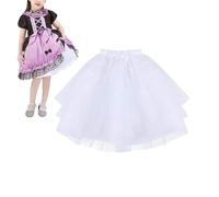 UDNFHL 1 Pezzo Di Balletto Bianco Tutu, Gonna A Rete Da Donna, Costume Da Ballo, Gonna Corta Semplice E Versatile, Accessori Per Abbigliamento.