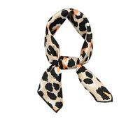 UDNFHL 1 Sciarpa Quadrata Di Stampa Leopardata, Sciarpa Di Seta Da Donna, Accessori Per Abbigliamento, Sciarpa Al Collo E Accessori Per Capelli