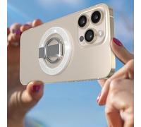 UDNFHL Fratina di Aspirazione Magnetica da 1 Pezzo, Staffa per Anelli per Telefoni Cellulari, Staffa per Telefoni Cellulari Creativi, Staffa per Telefoni Cellulari in Metallo Portatile.