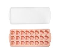 UDNFHL Stampo per Cubo di Ghiaccio A Forma di Cuore A Forma di Cuore, Stampo in Silicone, Riutilizzabili, Cubetti di Ghiaccio, Utensili da Cucina.