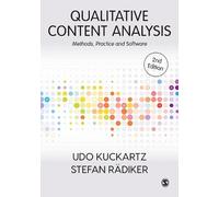 Udo Kuckartz Stefan Rädiker Qualitative Content Analysis (Copertina rigida)