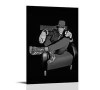 Udo-lindenberg - Poster decorativo su tela, per soggiorno, camera da letto, decorazione moderna per camera da letto, 20 x 30 pollici (50 x 75 cm)