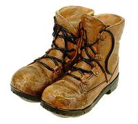 Udo Schmidt GmbH & Co. KG Salvadanaio a forma di stivale da trekking, 16 cm, in poliresina