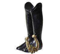 Udo Schmidt GmbH & Co Salvadanaio per cavaliere, amici dei cavalli, stivali da equitazione con ferro di cavallo