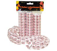 Udo Schmidt-Stelle filanti - 3 rotoli da 9 pezzi. -Segnale stradale rosso/bianco - Numero: 18, 11479