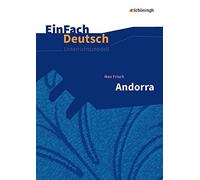 Udo Volkmann Ut EinFach Deutsch Unterrichtsmodelle: Max Frisch: Ando (Tascabile)