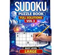 UDOKU Pullzes For Adult EASY: SUDOKU Pullzes 9X9 Big Large Print VOL 4