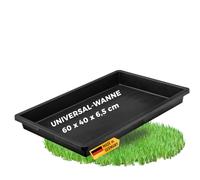 UDOPEA Saatschale Manna - Vaso Professionale per Piante, 60 x 40 x 6,5 cm, Stabile, Senza Fori, Impermeabile, per Piante, coltivazioni, Giardini (1)