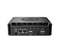 UDPTCP Micro Firewall Appliance,Industrial MINI PC I3-4005U,VPN,Dual LAN,VGA,2*HDMI,Mini Desktop Computer 2*RS232COM,USB3.0,Type-C,WiFi,Firewall Router PC AES-NI, NO RAM NO SSD(M.2 Nvme)
