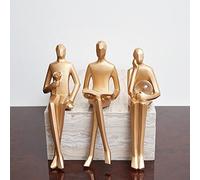 UDRJU Statue Soprammobile Statuine Carattere Creativo Libreria Artigianale Soggiorno Decorazioni per L'Home Office