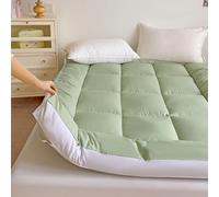 UE-MAOLU Materasso Giapponese Da Pavimento, Materassino Da Letto Futon Spesso E Pieno, Tappetino Tatami Arrotolabile, Traspiranti, Morbidi E Soffici, Per Gli Ospiti, Letto Matrimoniale, Matrimoniale