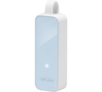 UE200 scheda di rete e adattatore Ethernet 100 Mbit/s bianco, Cablato, USB, Ethernet, 100 Mbit/s, Blu, Bianco