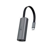 TP-Link UE302C - Adattatore da USB C a Ethernet, adattatore da 2,5 Gigabit Ethernet a USB C 3.0, connessione multi-Gigabit, compatibilità universale, resistente ai graffi, auto-archiviazione, Plug