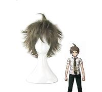 Uearlid 2022 Cos Wig Parrucca Hajime Hinata Parrucca Cosplay for Capelli Sintetici Resistenti al Calore + Cuffia for Parrucca