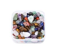 UEAVOID 1 scatola Perle di Pietra Preziose Irregolari Naturali Parti di Cristallo Frantumato Forma di Pepita Perline di Sfusa Energia Pietra per DIY Produzione Gioielli
