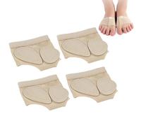 UEAVOID 2 Coppie Danza Copri Piede,Anti-Scivolo,Protezione delle Dita,Cuscino per le Dita,Perizoma per Piede da Ballo,Zampe Da Ballo Antiscivolo,Undies Abbigliamento da Ballo,Calzini per il Balletto