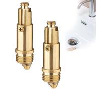 UEAVOID 2Pcs Elemento a Molla di Compressione,Pop-Up Valvola di Scarico,Bulloni di Ricambio per Tappi di Scarico Pop-Up in Ottone,Meccanismi Ricambio per Set di Scarico Universale per Lavandini