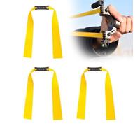 UEAVOID 3 pezzi Fionde Professionale da Caccia,Elastico Flessibile,Pallini per Fionda Elastici,Slingshot Elastico Flessibili,Adatti per Gomma Sostitutiva per Fionda
