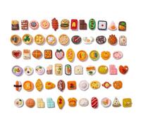 UEAVOID 30 Pezzi Cibo e Bevande in Miniatura, Cucina, Accessori, Latti, Lecca-Lecca, Barattolo, Birre, Patatine, Food, Oggetti in Miniatura