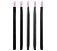 UEAVOID 5 Pezzi Strumento La Rimozione Delle Rifinitore, Doppia Faccia, Quarzo, Limetta per Cuticole, Spingi, Penna le Unghie, Professionale, Superfici Abrasive, Set Saloni, Donne Ragazze (Blu Rosa)