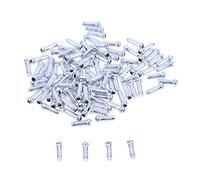 UEB 100pcs Terminali per Cavi Freno Copri Estremità Filo Bici Cappuccio per Cavo Freno Bici da Corsa,Bici mtb