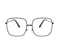 übergroße Metallrahmen Lesebrille für Männer und Frauen, Extra große Anti Blaulicht Computer Lesebrille, Mode Damen Metall Computerbrille Geeignet für Menschen mit großen Köpfen und großen Gesichtern