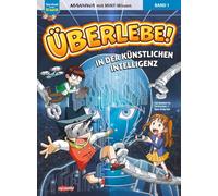 Überlebe! In der Künstlichen Intelligenz Band 1: Manhwa mit coolem MINT-Wissen - Survival in the AI World für Kinder ab 8 Jahren