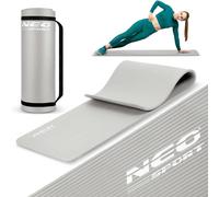 Übungsmatte 183 x 60 cm Neo-Sport - 192200 grau