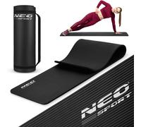 Übungsmatte grube 183 x 60 cm Neo-Sport - 192300 schwarz
