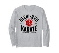 Uechi-Ryu Karate Do Arti Marziali Giappone Okinawa Maglia a Manica