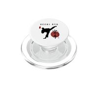 Uechi Ryu Karate per principianti calligrafia giapponese design PopSockets PopGrip per MagSafe