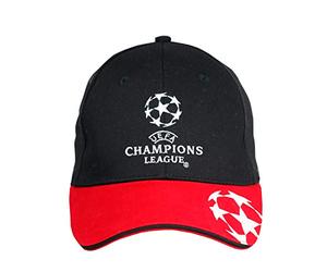 UEFA Champions League - Cappellino - rosso nero, Nero , L