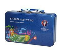 UEFA Euro 2016 - Set di Adesivi in Valigetta - 19 X 12 X 5 Cm