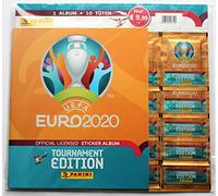 UEFA EURO 2020 Sammelsticker Starter-Set: Starter-Set mit Album und 10 Stickertüten