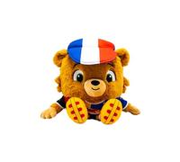 UEFA Euro 2024-EURO 24-Peluche a Pelo Lungo con Berretto Francia, 14247