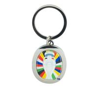 UEFA Euro 2024 - Portachiavi in metallo - Motivo logo - 35 mm, multicolore, 35 mm