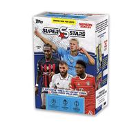 UEFA Topps 2023 Champions League Superstars Calcio Valore Scatola 9 Pezzi Per