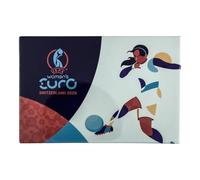 UEFA WOMEN'S EURO AMBALLCOM - Magnete 2025, dimensioni 54 x 76 mm, multicolore