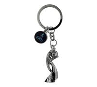 UEFA WOMEN'S EURO AMBALLCOM - Portachiavi Trophy 3D, in miniatura con logo, misura 45 mm, colore: Argento