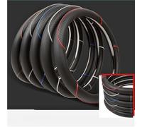 UEGVJIAS Auto Decorazioni Compatibile con Fiat per Panda 2013 2014 2015 2016 2017 2018 2019 2020 2021 2022 Copertura del Volante dell'automobile dell'unità di Elaborazione Accessori Auto(O Blue)